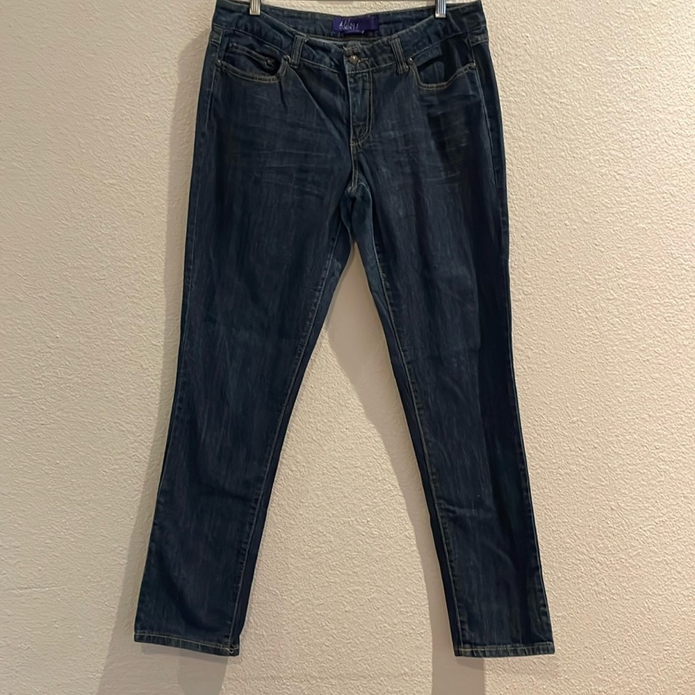 Miley Cyrus, Max Azria, blue jeans, Size 17